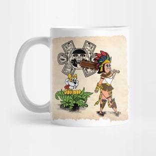 Aztec warrior Mug